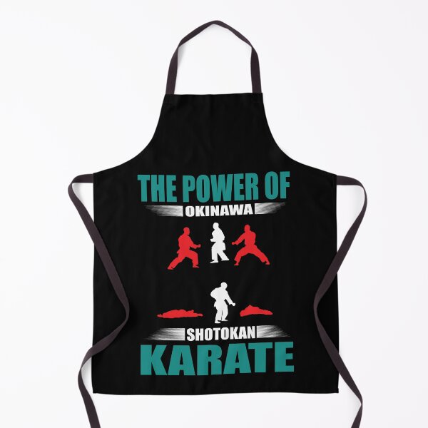 Item preview, The Power of Okinawa Shotokan Karate – Fighting Karatekas designed and sold by RetroMaritalArt.