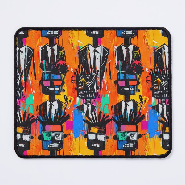 Item preview, Playful dog and cat artwork with vivid hues designed and sold by Piotrek0001.