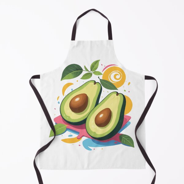 Item preview, Cute and Vibrant Avocado Character | Fun & Playful Food Illustration designed and sold by Moss and Moon Studio.