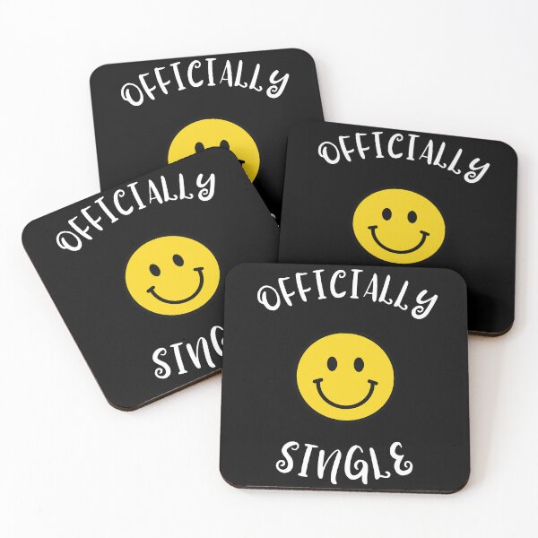 Item preview, Officially Single Happy Face |  Single & Free Design designed and sold by Kubala.