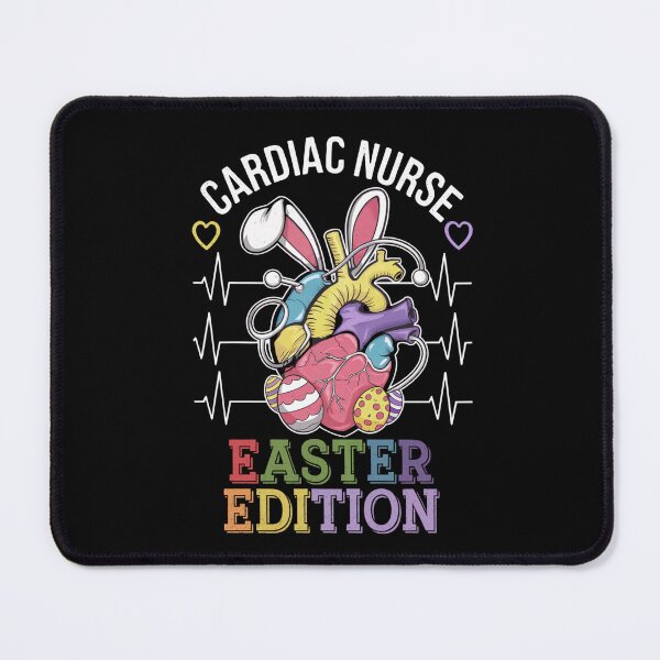 Item preview, Cardiology Nurse Easter Heart designed and sold by MadCatPrints.