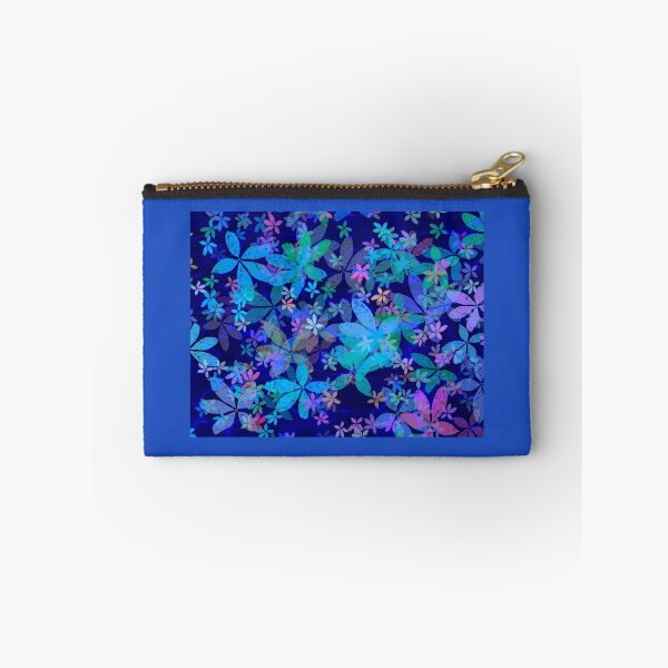 Item preview, Blue floral print designed and sold by manoloshoping.