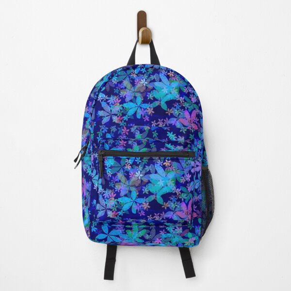 Item preview, Blue floral print designed and sold by manoloshoping.