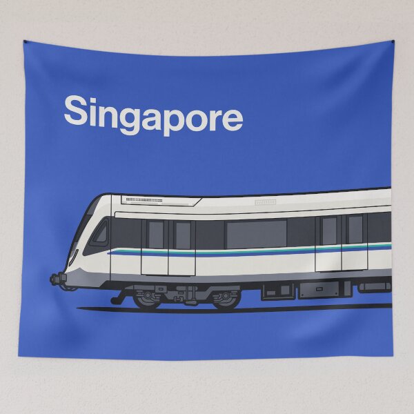 Item preview, Singapore C951 Series World Train Side designed and sold by VoodooCircus.