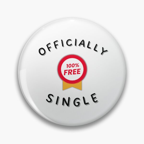 Item preview, Officially Single - 100% Free Celebration Design designed and sold by Kubala.