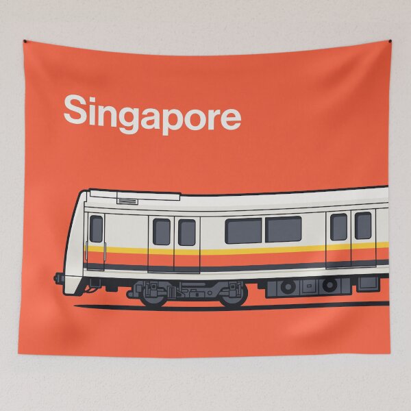 Item preview, Singapore C151B Series World Train Side designed and sold by VoodooCircus.