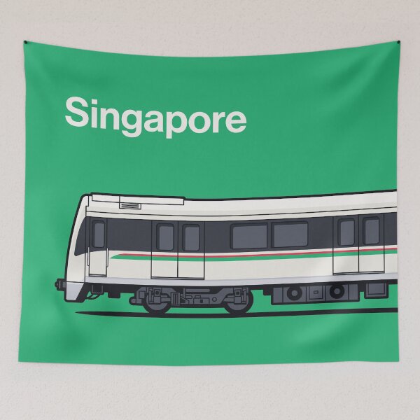 Item preview, Singapore C151C Series World Train Side designed and sold by VoodooCircus.
