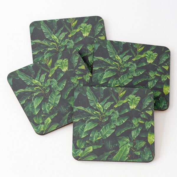 Item preview, Aesthetic Tropical Plants Foliage - Greenery - Fresh Dense Plants - Vegetation After Rain designed and sold by MyArt23.