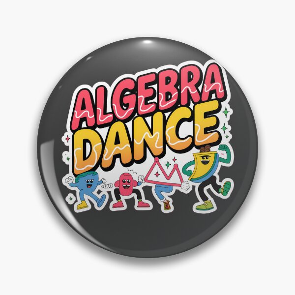 Item preview, Algebra Dance Funny Math Geek Design designed and sold by TeeGrit.