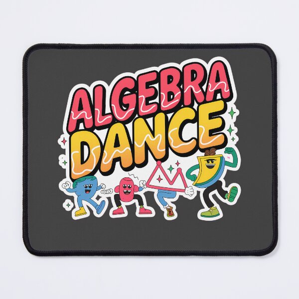 Item preview, Algebra Dance Funny Math Geek Design designed and sold by TeeGrit.
