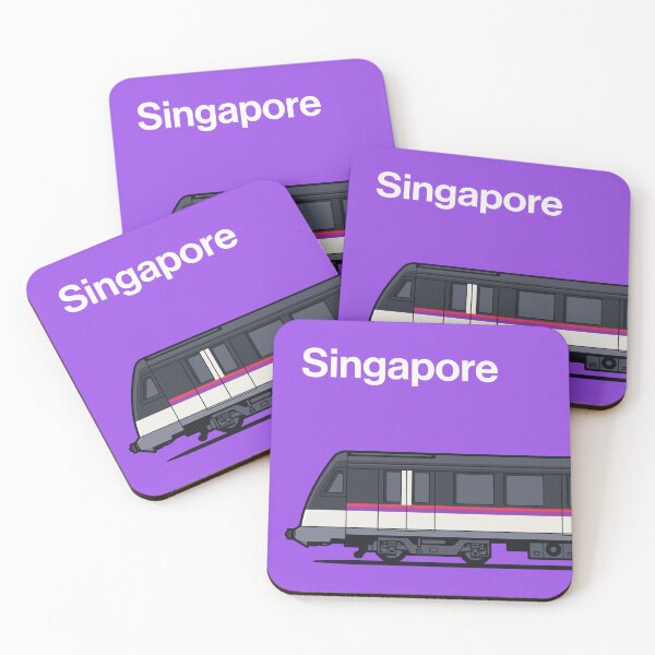 Item preview, Singapore C751A Series World Train Side designed and sold by VoodooCircus.