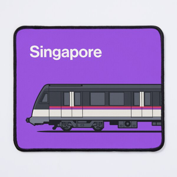 Item preview, Singapore C751A Series World Train Side designed and sold by VoodooCircus.
