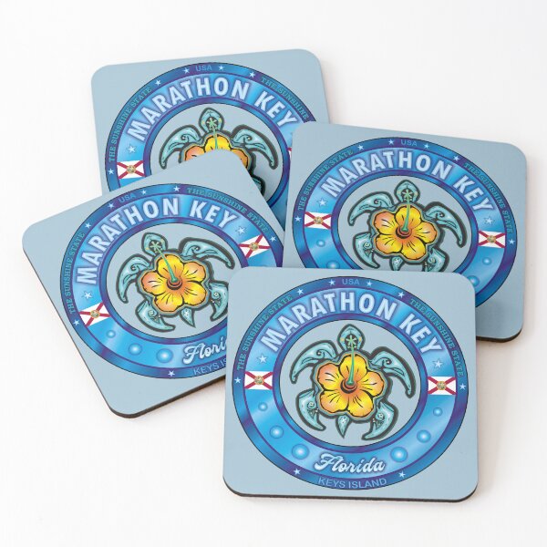 Item preview, Marathon Key Florida sea turtle hibiscus designed and sold by studioss76.