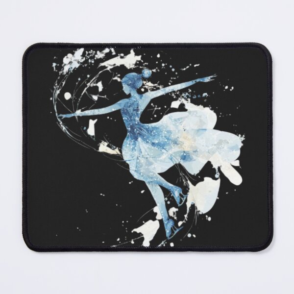 Item preview, Watercolor Figure Skating Art - Ice Skater designed and sold by Desireehaz.