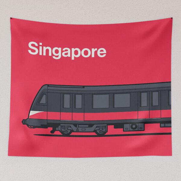 Item preview, Singapore C830 Series World Train Side designed and sold by VoodooCircus.
