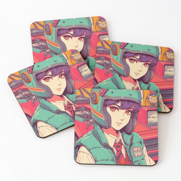 Item preview, vintage anime girl designed and sold by Creativnani.