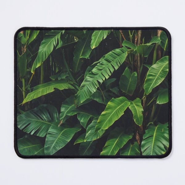 Item preview, Banana Leaves - Aesthetic Tropical Plants Foliage - Greenery - Fresh Dense Plants - Vegetation After Rain designed and sold by MyArt23.
