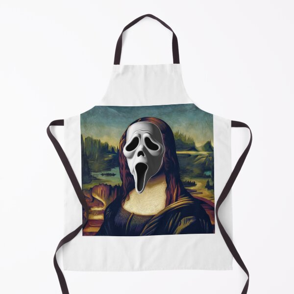 Item preview, Mona Lisa, Scream, Leonardo da Vinci, funnyfits70, Humor, Funny, retro, vintage, funny quotes, animal humor, designed and sold by FunnyFits70.