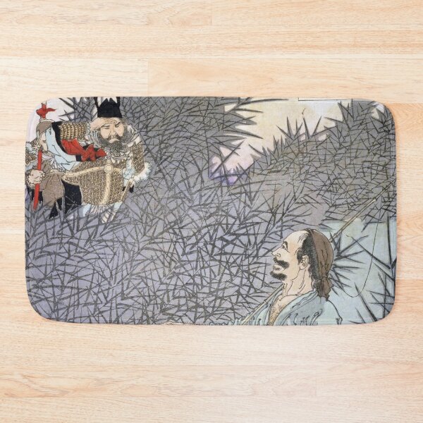 Item preview, Tsukioka Yoshitoshi - Moon over the Huai River designed and sold by store-wasabi.