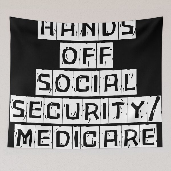Item preview, Hands Off Social Security / Medicare designed and sold by R-Threads.