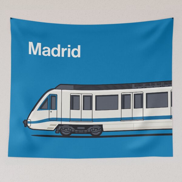Item preview, Madrid 8000 Series World Train Side Spain designed and sold by VoodooCircus.