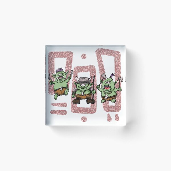 Item preview, Raiding Party of Vicious Orcs designed and sold by Kiefer  Moore.