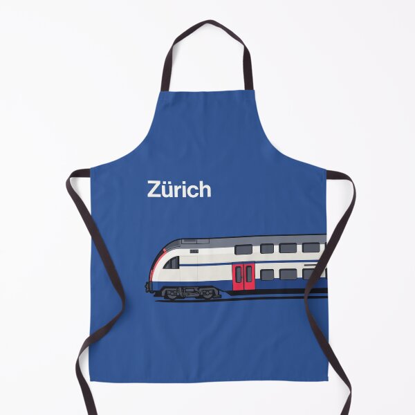 Item preview, Zurich RABe 514 Blue World Train Side Switzerland designed and sold by VoodooCircus.