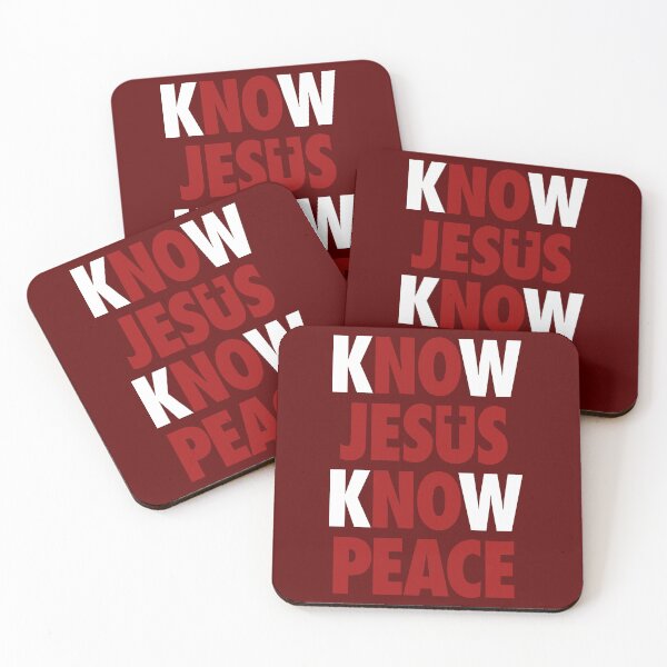 Item preview, No Jesus No Peace Know Jesus Know Peace John 14 27 designed and sold by teenugs.