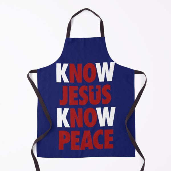 Item preview, No Jesus No Peace Know Jesus Know Peace John 14 27 designed and sold by teenugs.