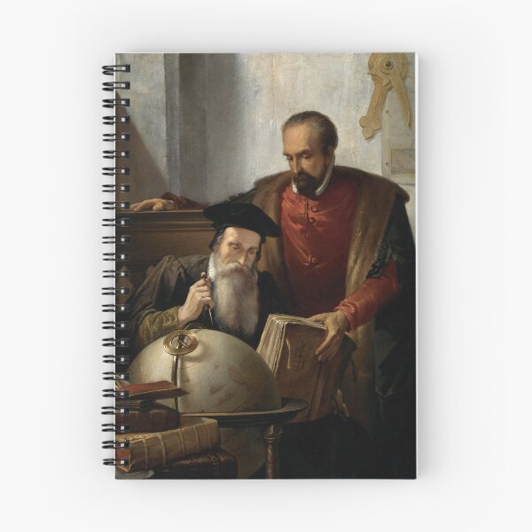 Item preview, Mercator and Ortelius by Joseph Bellemans designed and sold by InnerCitadel.