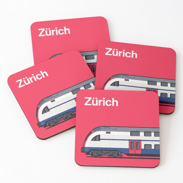 Item preview, Zurich RABe 514 Red World Train Side Switzerland designed and sold by VoodooCircus.