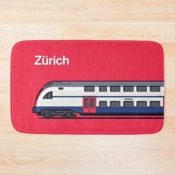 Item preview, Zurich RABe 514 Red World Train Side Switzerland designed and sold by VoodooCircus.