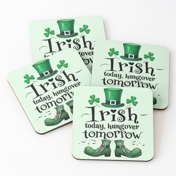 Item preview, Irish Today, Hungover Tomorrow – Funny St. Patrick’s Day designed and sold by DARK_NOVA.