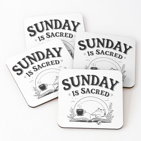 Item preview, Sunday Is Sacred – Embrace the Art of Rest  designed and sold by postprocess.