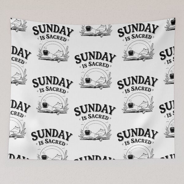 Item preview, Sunday Is Sacred – Embrace the Art of Rest  designed and sold by postprocess.