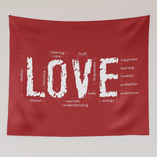 Item preview, red love dimension  designed and sold by storieslanguage.