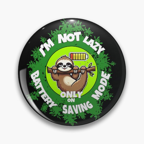 Item preview, I’m not lazy designed and sold by RedFaceArmy.