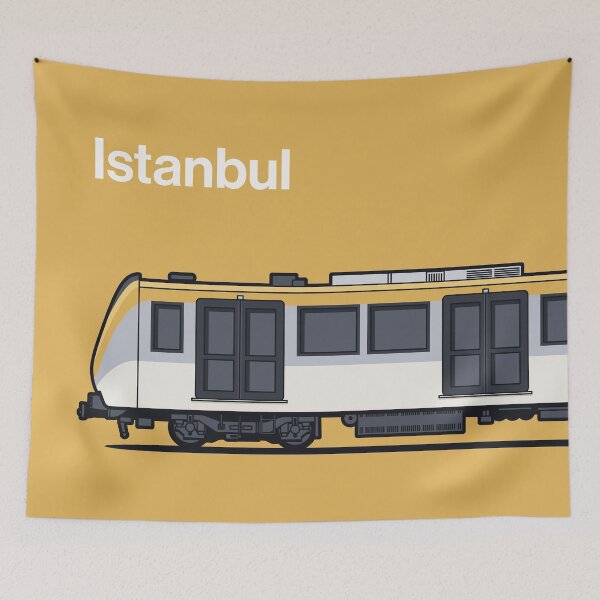Item preview, Istanbul Line 5 World Train Side Turkey designed and sold by VoodooCircus.