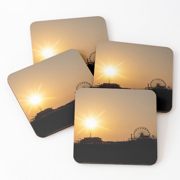 Item preview, Sunset Over Santa Monica Pier designed and sold by jrtwynam.
