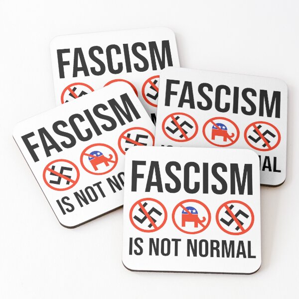 Item preview, Fascism is not normal  designed and sold by Rachel the Artist .
