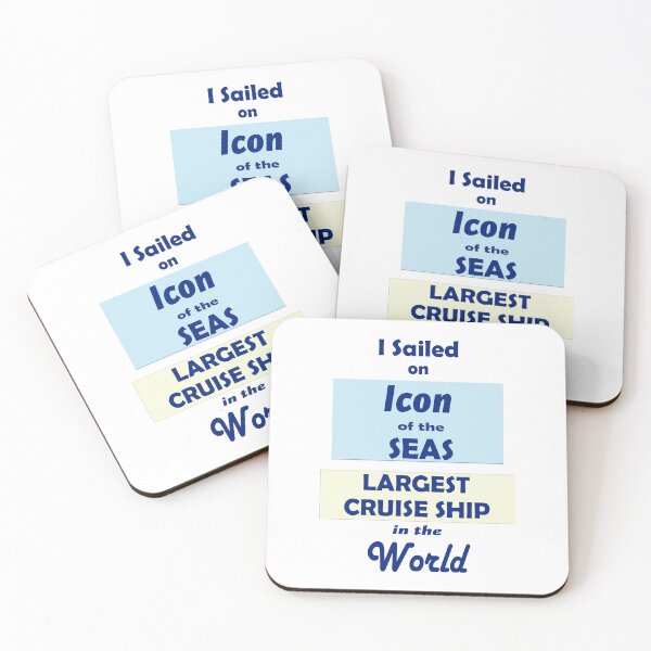 Item preview, I Sailed on Icon of the Seas designed and sold by Ms. Jane's Store.