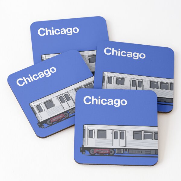 Item preview, Chicago 5000 Series Blue World Train Side USA designed and sold by VoodooCircus.