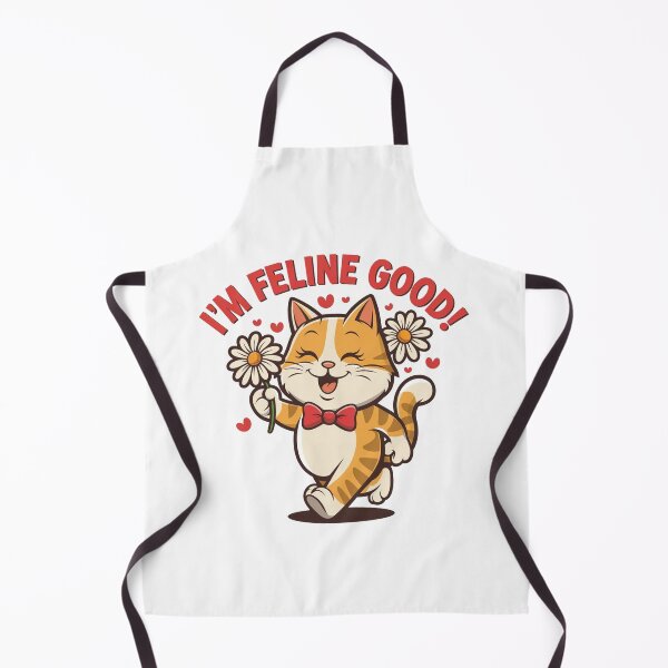 Item preview, feeling good, feline, cat, cute, meme, funnyfits70, Humor, Funny, retro, vintages, funny quotes, animal humor, designed and sold by FunnyFits70.