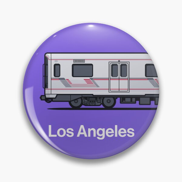 Item preview, Los Angeles A650 Series Purple World Train Side USA designed and sold by VoodooCircus.