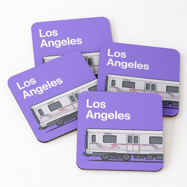 Item preview, Los Angeles A650 Series Purple World Train Side USA designed and sold by VoodooCircus.