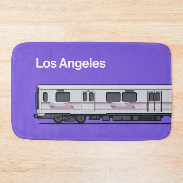 Item preview, Los Angeles A650 Series Purple World Train Side USA designed and sold by VoodooCircus.