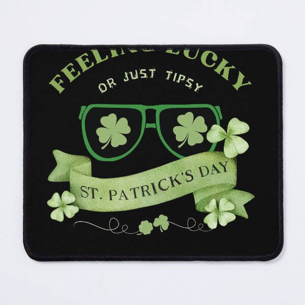 Item preview, Feeling Lucky or Just Tipsy – St. Patrick’s Day Funny Design designed and sold by DARK_NOVA.