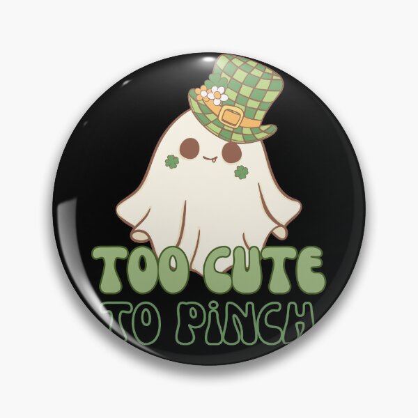 Item preview, Too Cute to Pinch – St. Patrick’s Day Ghost designed and sold by DARK_NOVA.