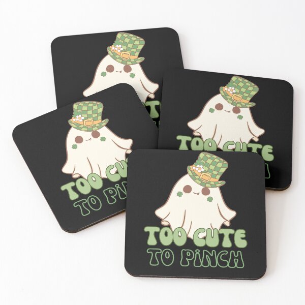 Item preview, Too Cute to Pinch – St. Patrick’s Day Ghost designed and sold by DARK_NOVA.