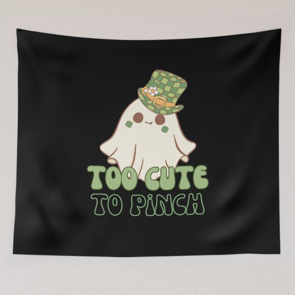 Item preview, Too Cute to Pinch – St. Patrick’s Day Ghost designed and sold by DARK_NOVA.